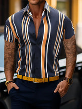 Berto β Stripe Short Sleeve for Men